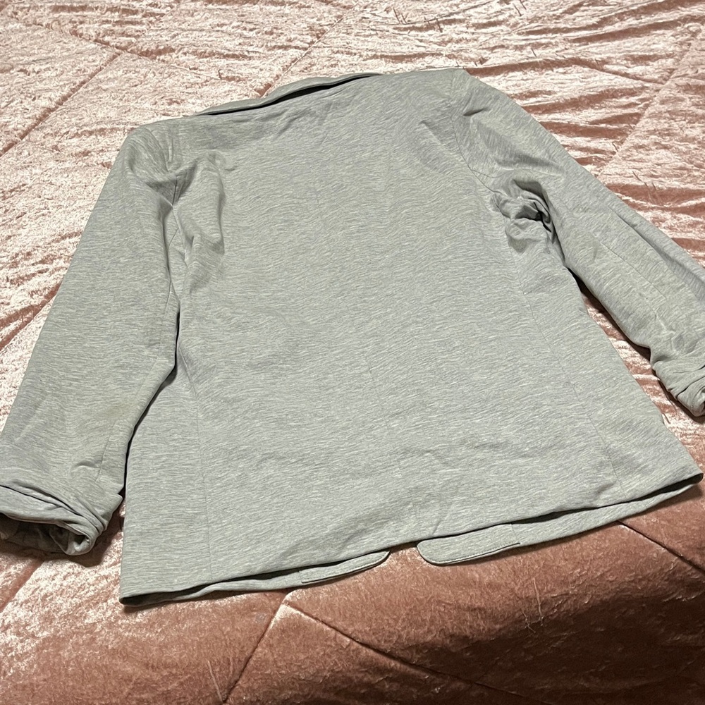 Ellison Light Gray Blazer - Picture 8 of 9